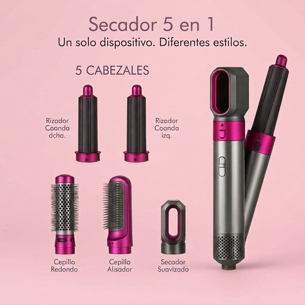 Secador 5 en 1